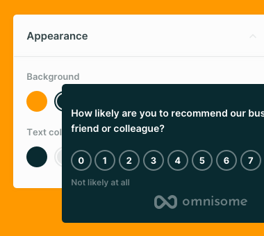 Get started with Omnisome customer satisfaction surveys