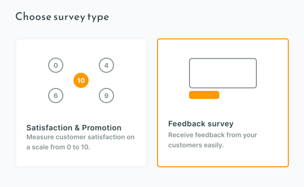 Create feedback surveys with Omnisome